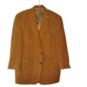 Jos. A. Banks Tan Camel Hair Blazer - Size 44R - Excellent